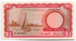 Gambia 1 Pound 1965 - ... 