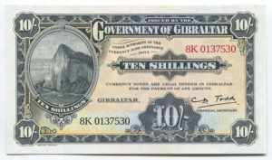 Gibraltar 10 Shillings ... 