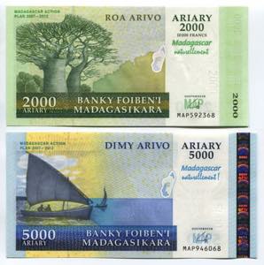Madagascar 2000 & 5000 ... 