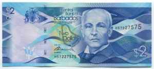Barbados 2 Dollars 2013 