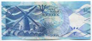 Barbados 2 Dollars 2013 