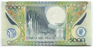 Colombia 5000 Pesos 2013 