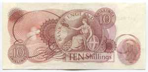 Great Britain 10 Shillings 1966 -70