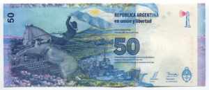 Argentina 50 Pesos 2015 