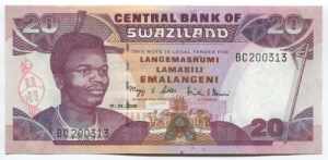 Swaziland 20 Emalangeni ... 