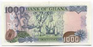 Ghana 1000 Cedis 2002 