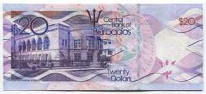 Barbados 20 Dollars 2013 