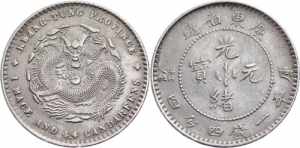 China 20 Cents 1898