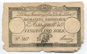 France 25 Sols 1792 