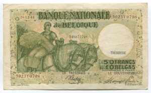 Belgium 50 Francs 1944 