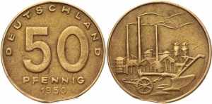 Germany - DDR 50 Pfennig ... 