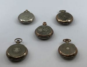 Lot of 5 Pocket Watcheses