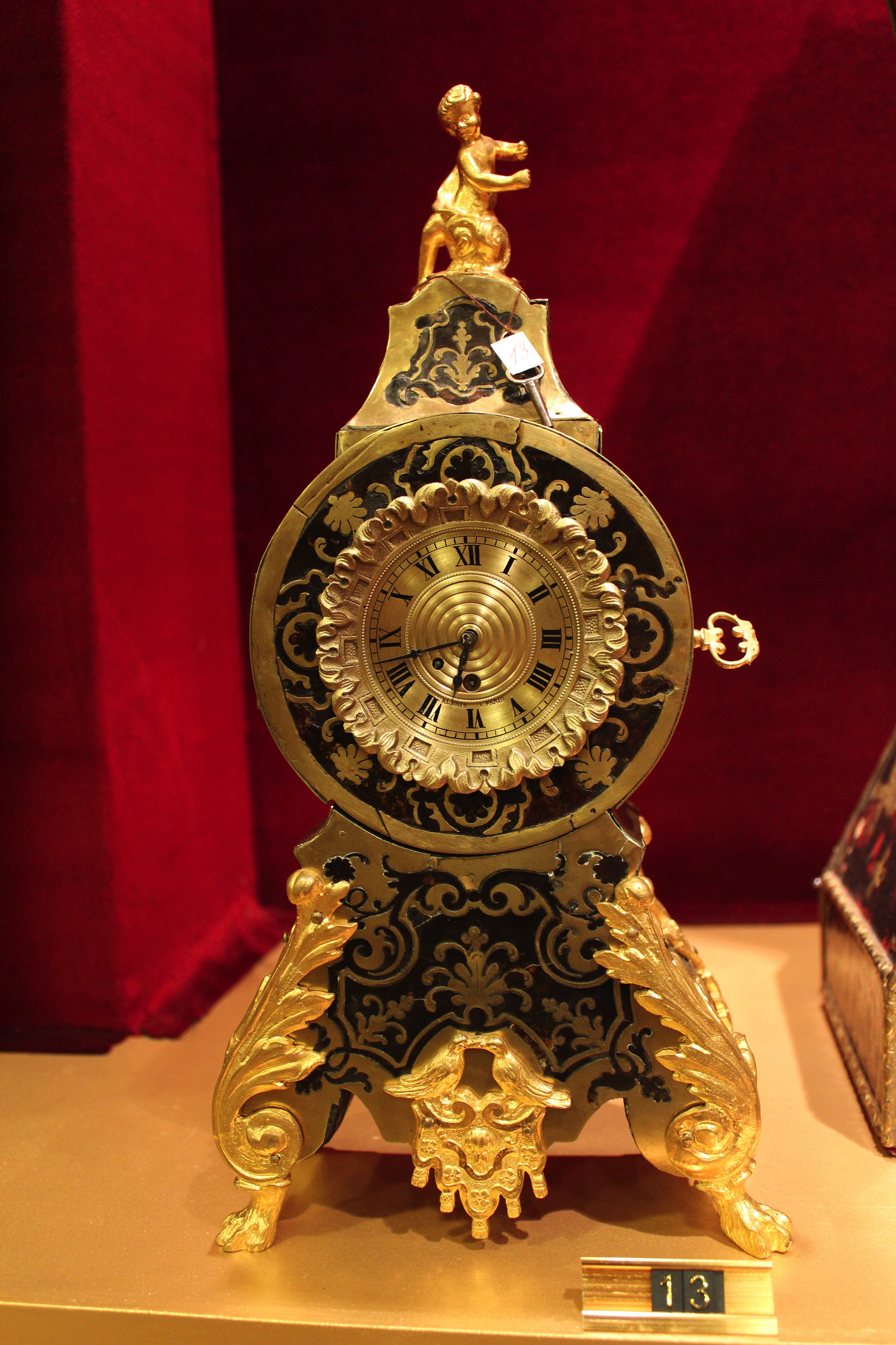 Small Size French Boulle Style Clocks