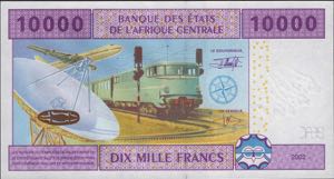 Central African States Congo 10000 Francs ... 