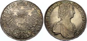 Austrian Netherlands 1 Kronentaler 1761