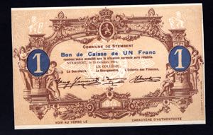 Belgium 1 Franc 1914