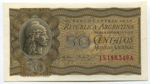 Argentina 50 Centavos ... 