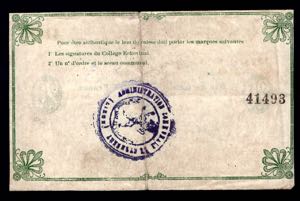 Belgium 20 Francs 1914 Commune De Stembert