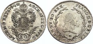 Austria 20 Kreuzer 1794 B