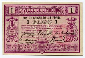 Belgium 1 Franc 1914 ... 