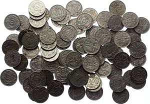 Austria-Hungary Lot of 238 Coins 19th-20th ... 