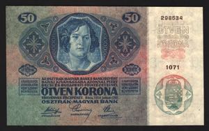 Austria 50 Kronen 1919