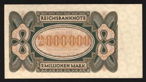Germany - Weimar Republic 2000000 Mark 1923
