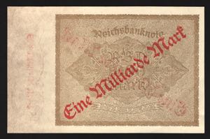 Germany - Weimar Republic 1 Milliard Mark ... 