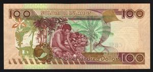 Solomon Islands 100 Dollars 2006 -2009