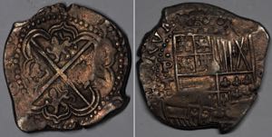 Bolivia Potosi 8 Reales ND (1621-49)