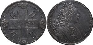 Russia 1 Rouble 1727