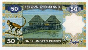Zanzibar 50 Rupees 2018 Specimen Freddie ... 