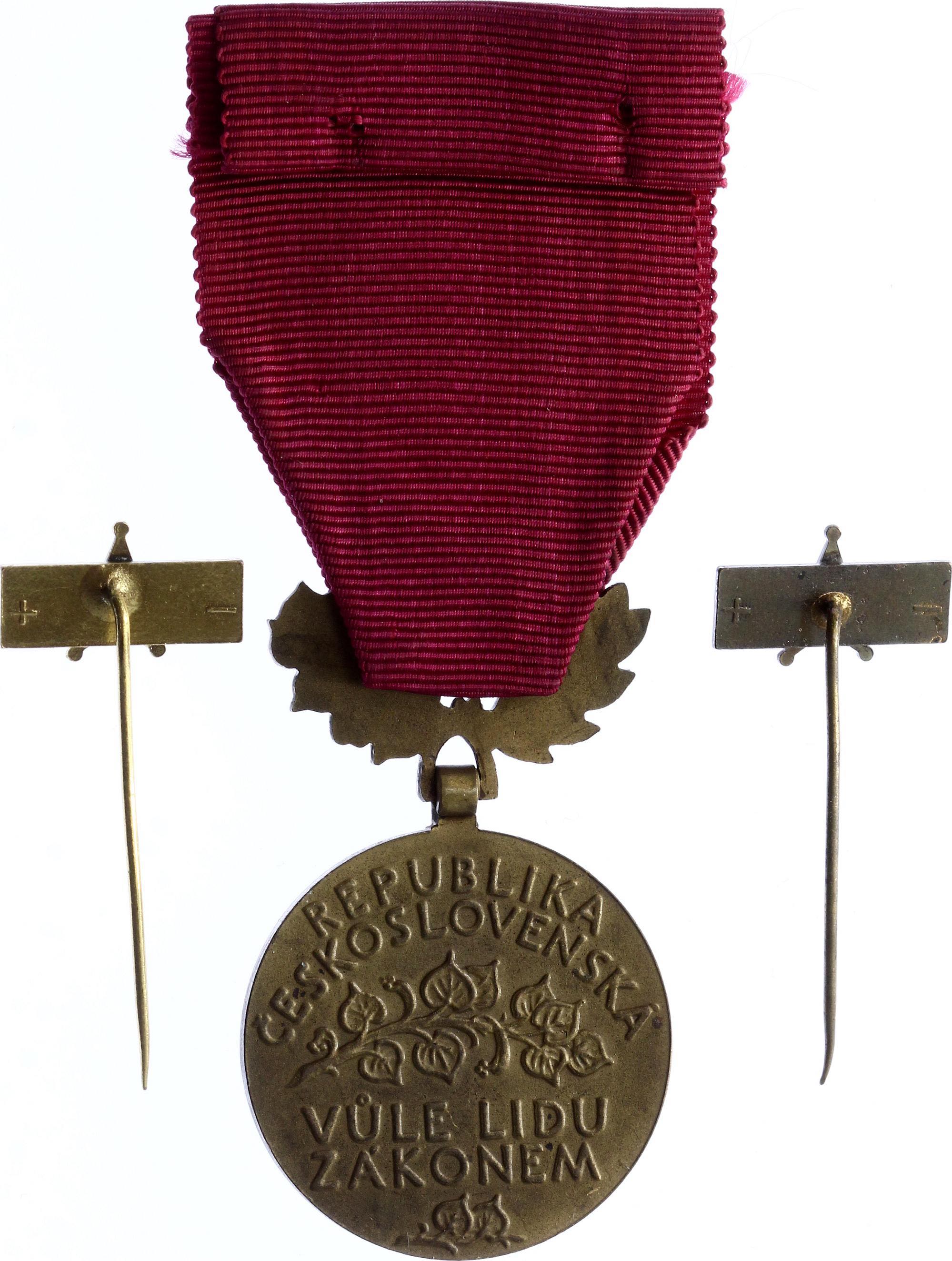 Czechoslovakia Medal Order of 25th February ... 