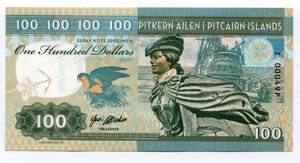 Pitcairn 100 Dollars ... 