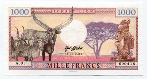 Congo 1000 Francs 2018 ... 