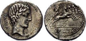 Roman Republic Denarius 90 BC