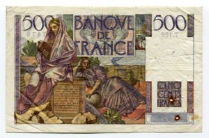 France 500 Francs 1952