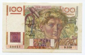 France 100 Francs 1949