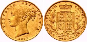Australia 1 Sovereign 1878 S