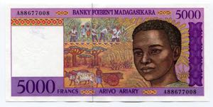 Madagascar 5000 Francs / ... 