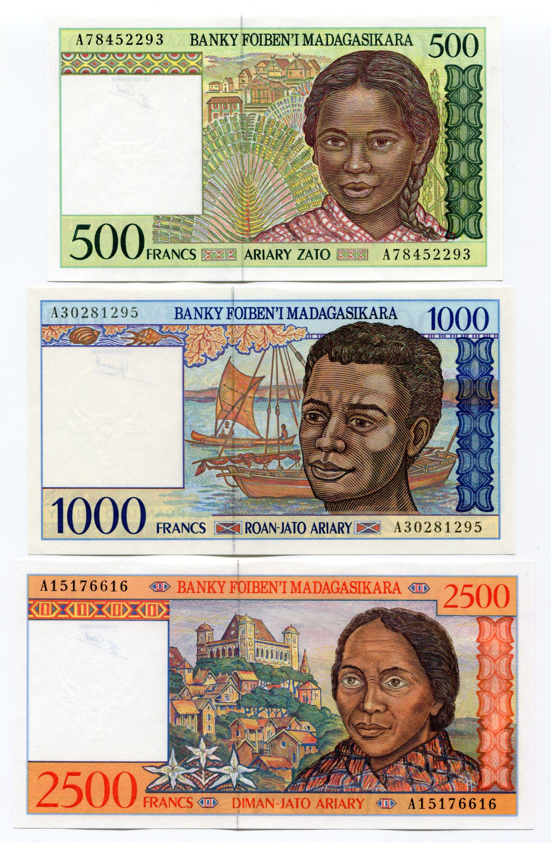 Madagascar 500 - 1000 - ... 