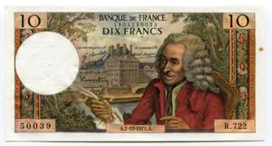 France 10 Francs 1971