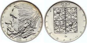 Czech Republic 200 Korun 1998