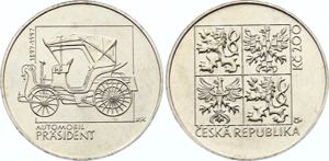 Czech Republic 200 Korun 1997
