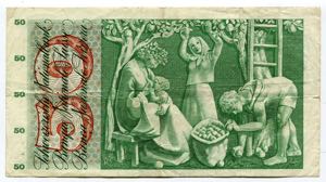 Switzerland 50 Franken 1957