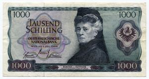 Austria 1000 Schilling ... 