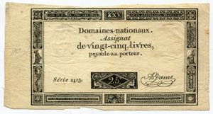 France 25 Livres 1793