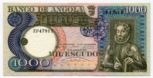 Angola 1000 Escudos 1973