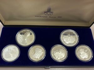 Russia - USSR Olympic Proof Set of 6 Coins ... 