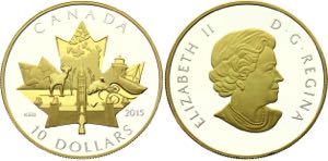 Canada 10 Dollar 2015